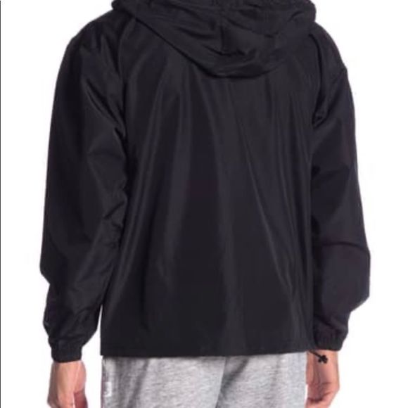 Champion Hooded Jacket Sz M Black New - Picture 2 of 2